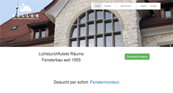 Desktop Screenshot of keller-fensterbau.ch