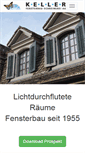 Mobile Screenshot of keller-fensterbau.ch